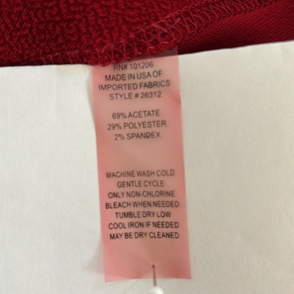 Soft Surroundings Mesa Button Vest, Size XS, Red - Picture 9 of 9